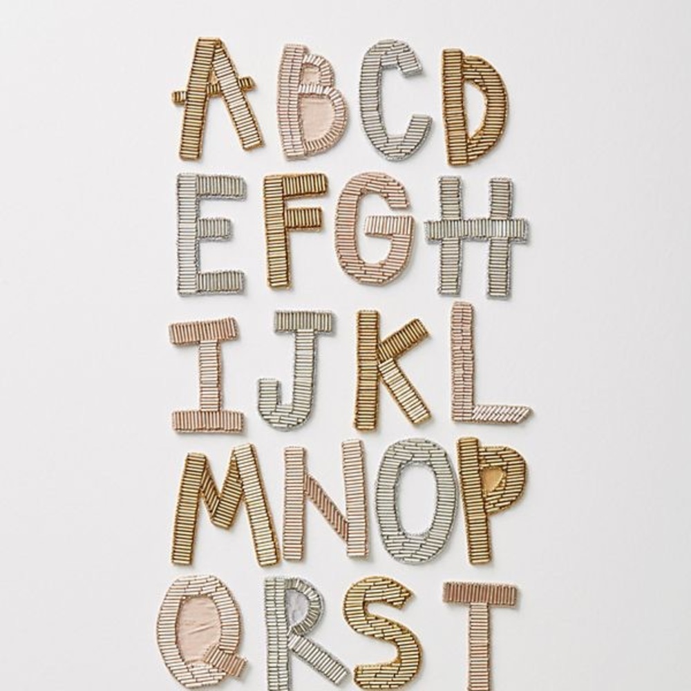 ISO!!!! "E" anthropologie monogram sticker patch